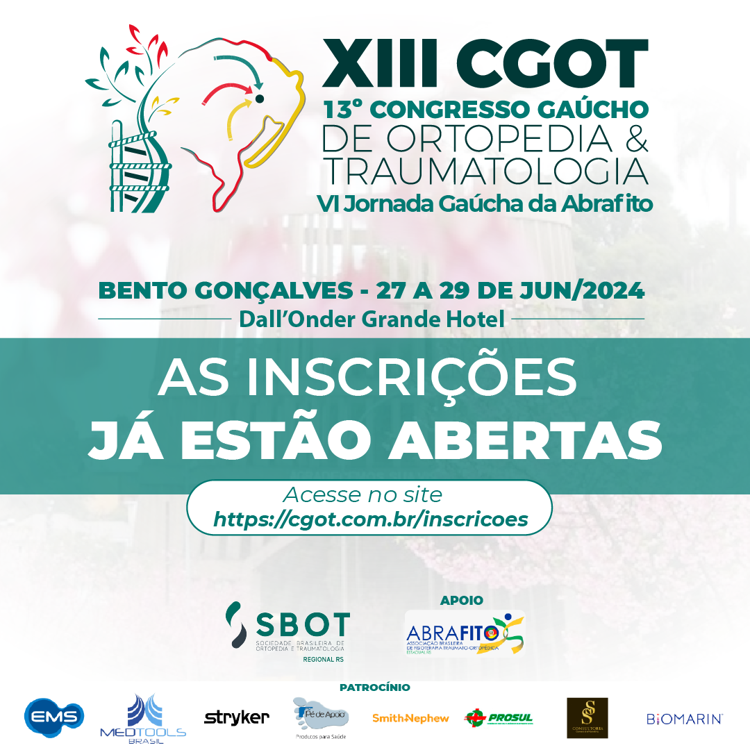 CGOT 2024 - Inscrições abertas